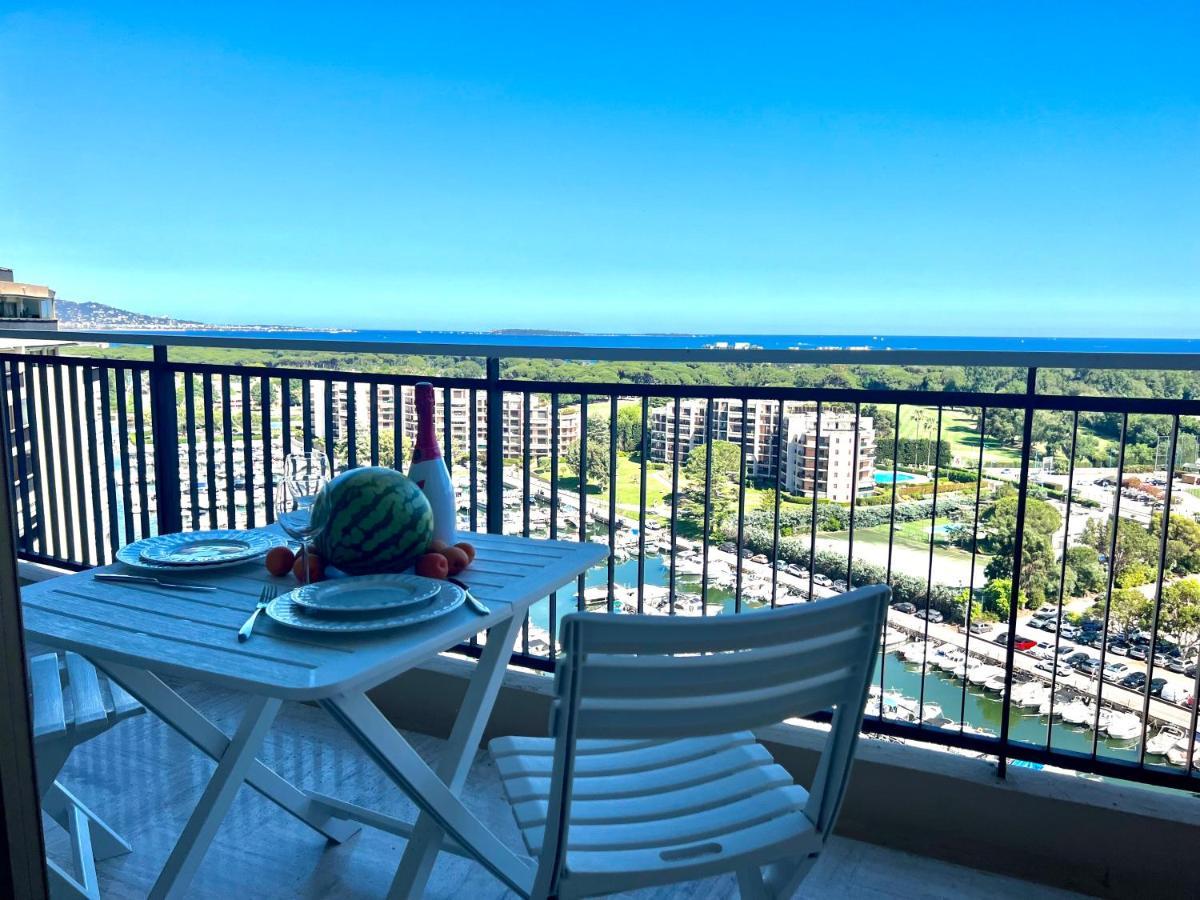 My Resid Appart Cannes Marina Vue Mer Mandelieu Kültér fotó